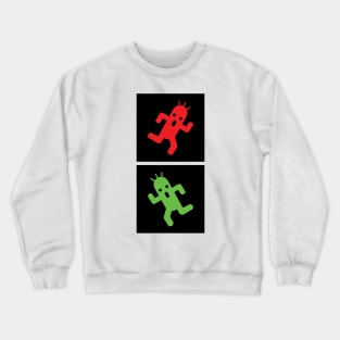 Cactuar Needletime Red Light Green Light Crewneck Sweatshirt